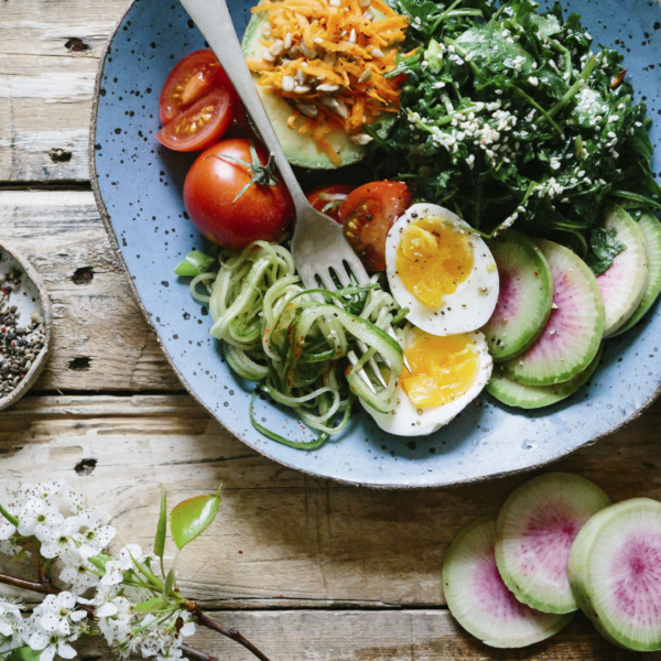 Picture of a bowl full of veggies